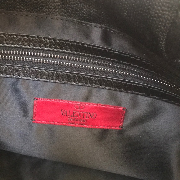 VALENTINO GARAVANI Tote Flowers Silk Faux Pearls - Picture 4 of 6